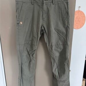 Fjällräven Olive Green Outdoor Pants